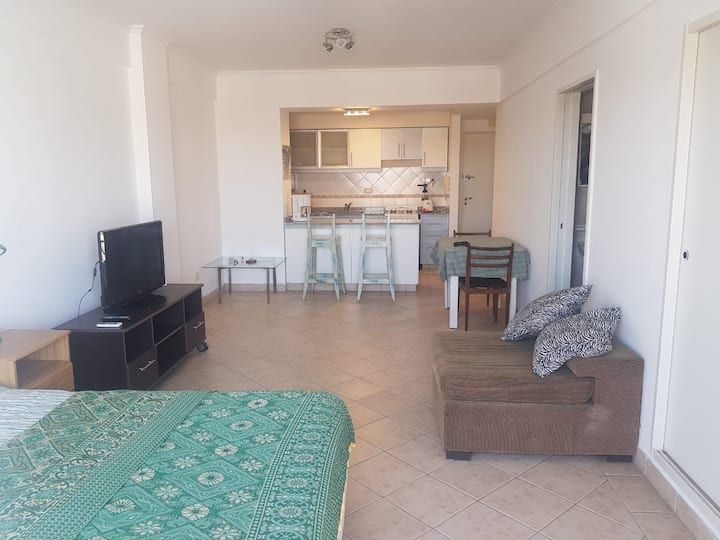 Apartamento de 1 quarto com varanda em Villa Pueyrredón