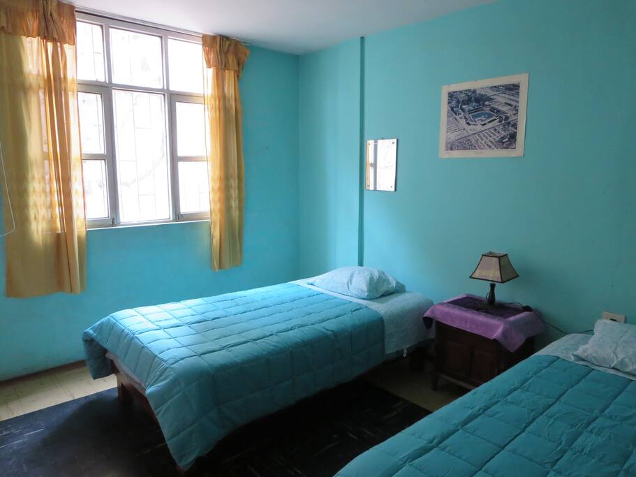 Relaxing twin size beds