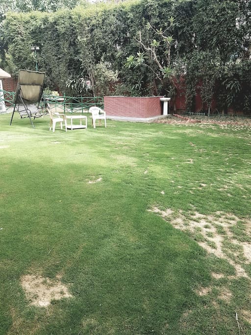 garden area to relax