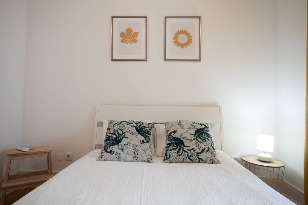 double bedroom. AC