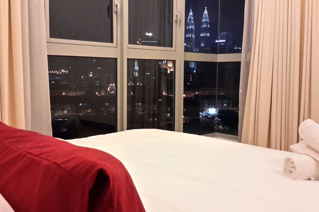 Lovely dreaming with the view of Kuala Lumpur