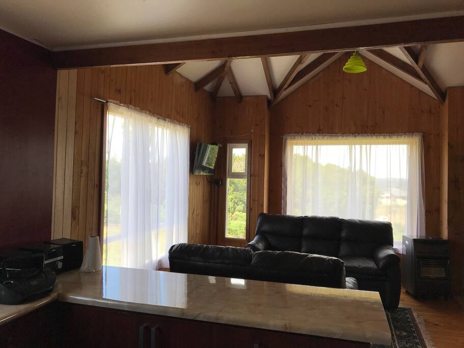 Living vista desde cocina