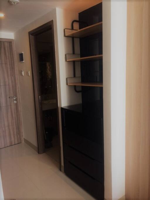 Space to arrange your stuff