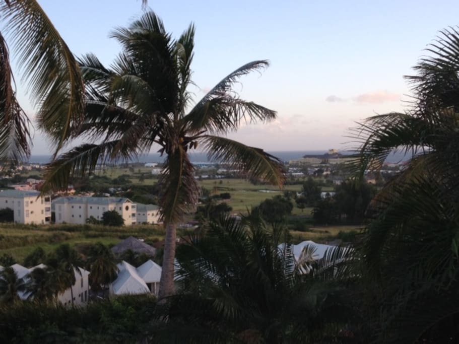 View from deck in front