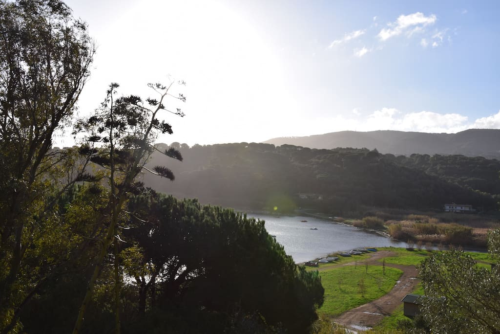 Vista dal giardino