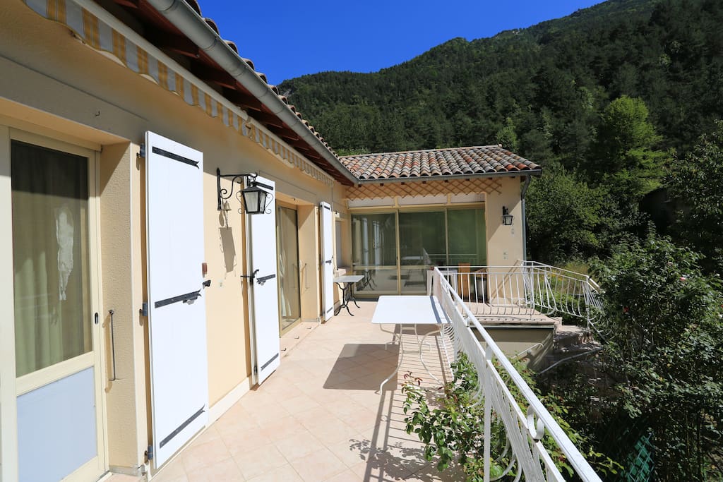 Terrasse extérieure