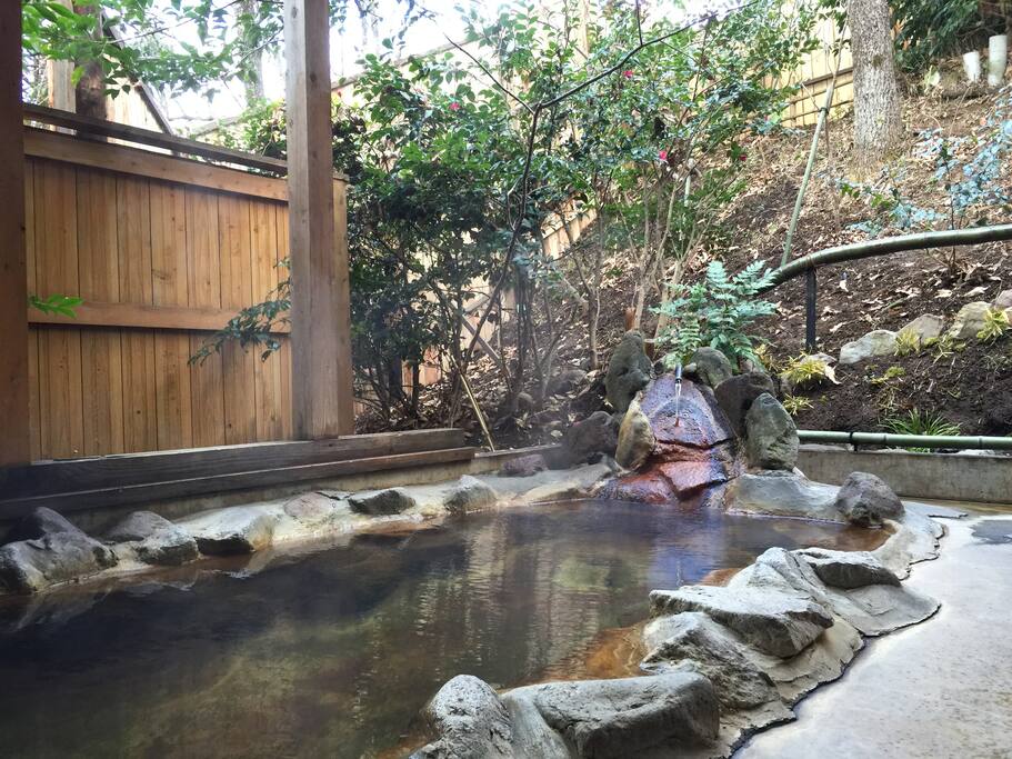 客室専用露天風呂