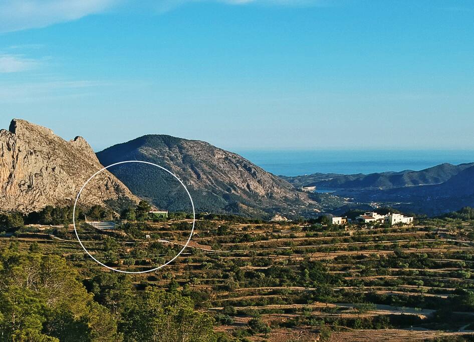 Con impresionantes vistas de 360º