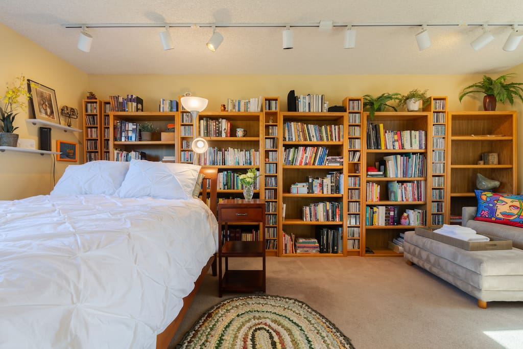 Room to a true bibliophile.