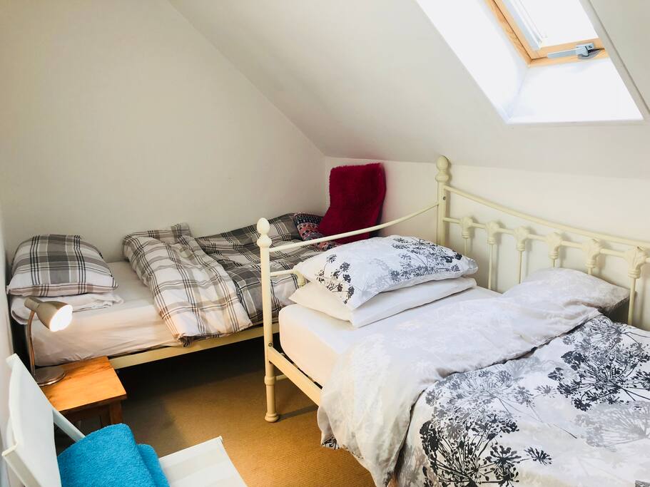 Twin single beds