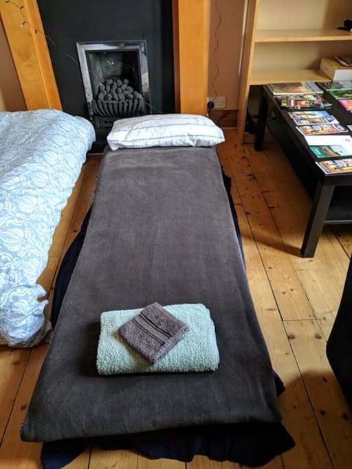 Additional bedding if needed