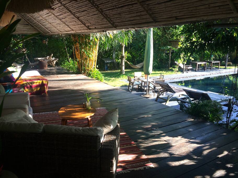 Common area and pool