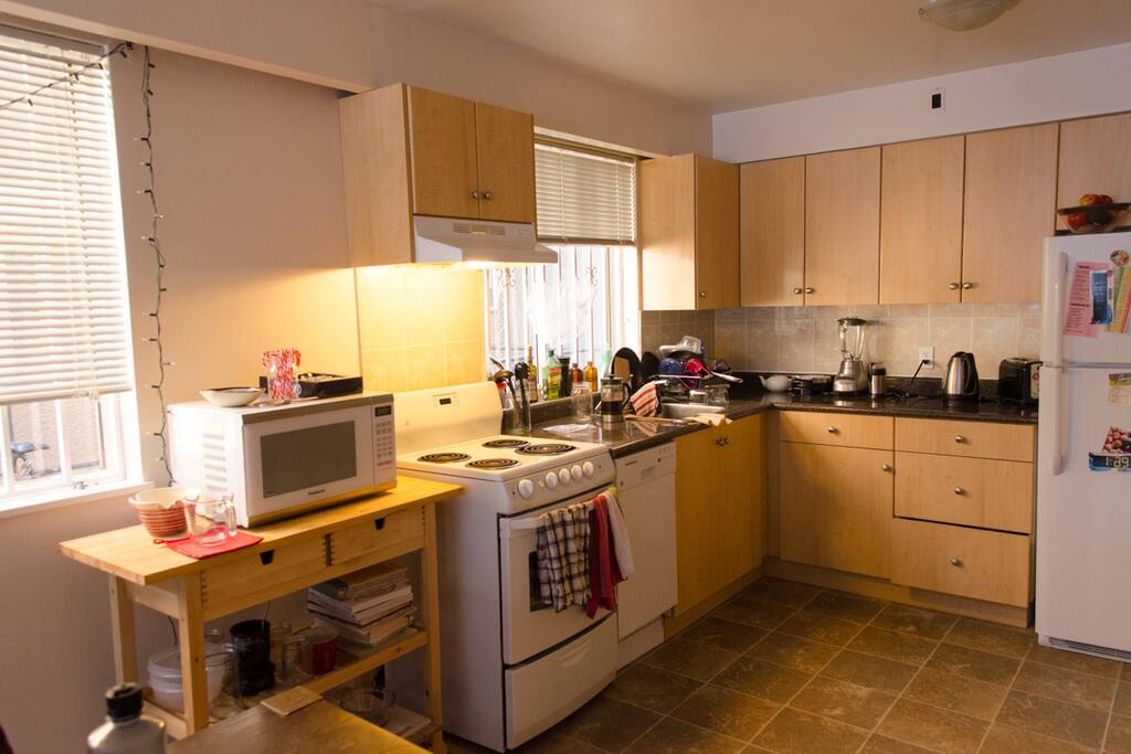Spacious kitchen