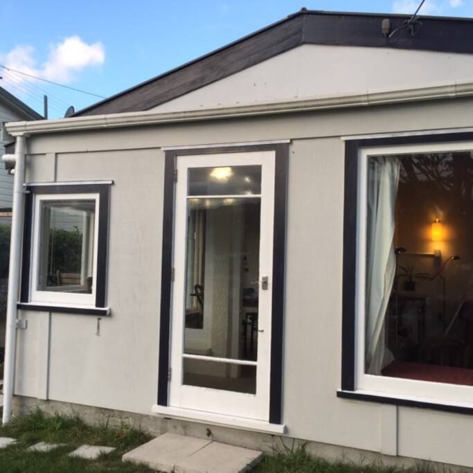 Front of cottage