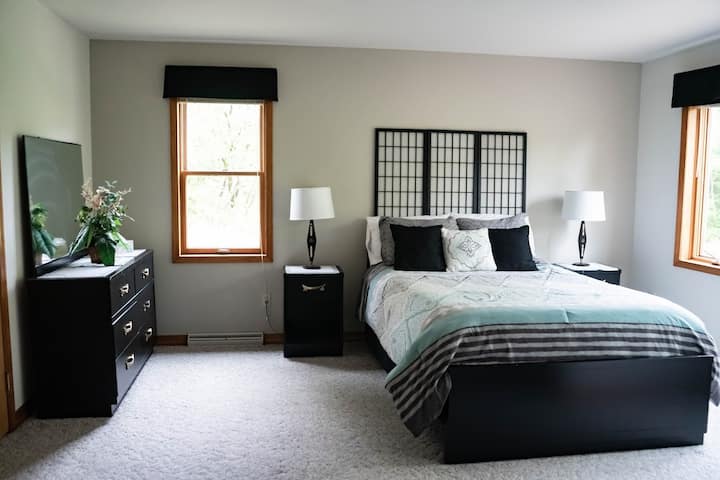 Glavna spavaća soba nalazi se na glavnom katu