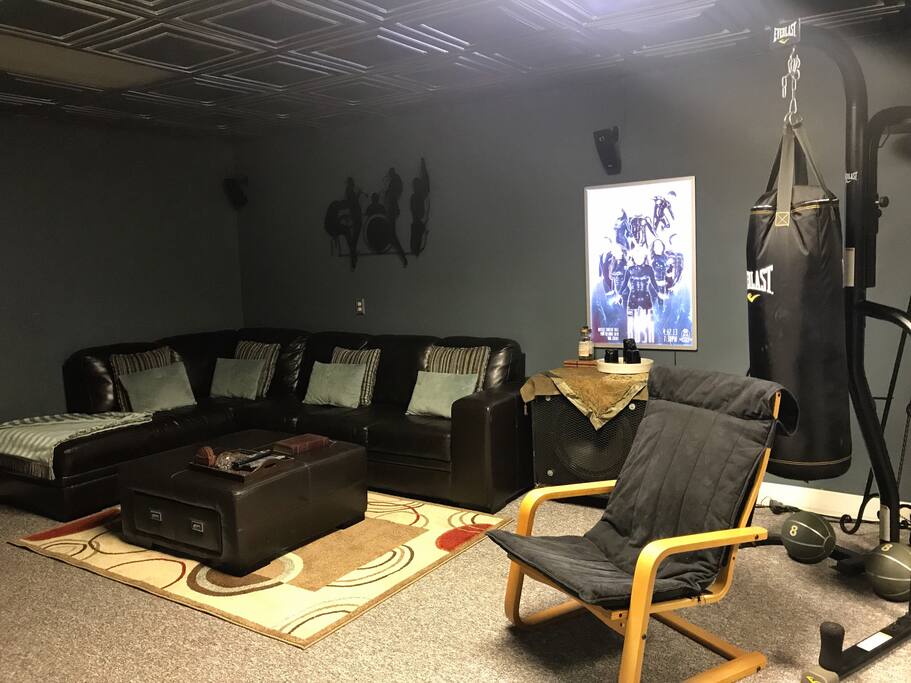 Leather Sectional and Stuff
