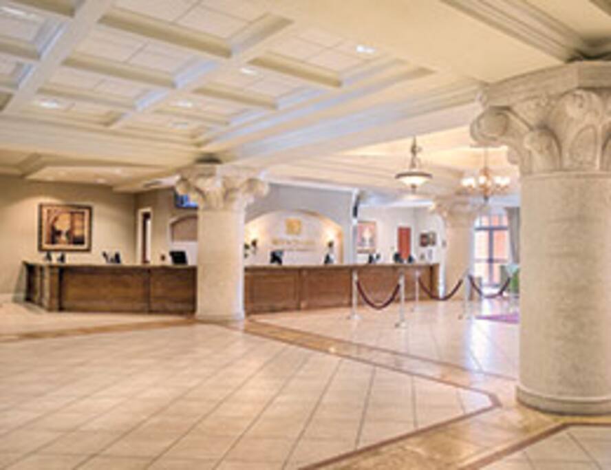 LOBBY AT BONNET CREEK RESORT