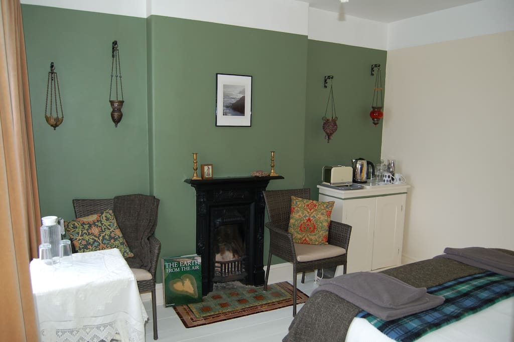 Quiet room at rear of house