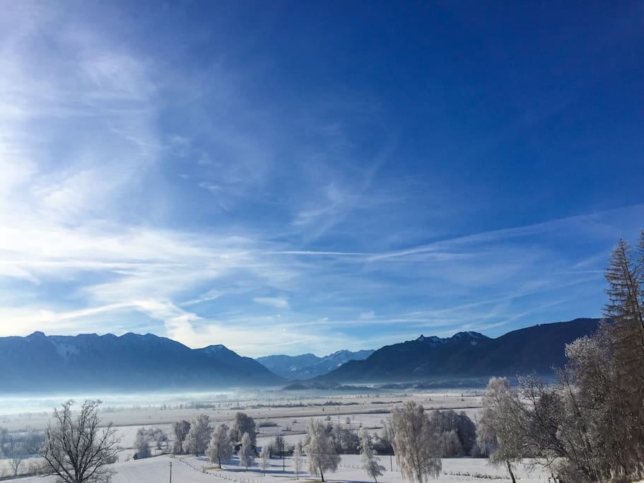 Murnauer Moos im Winter