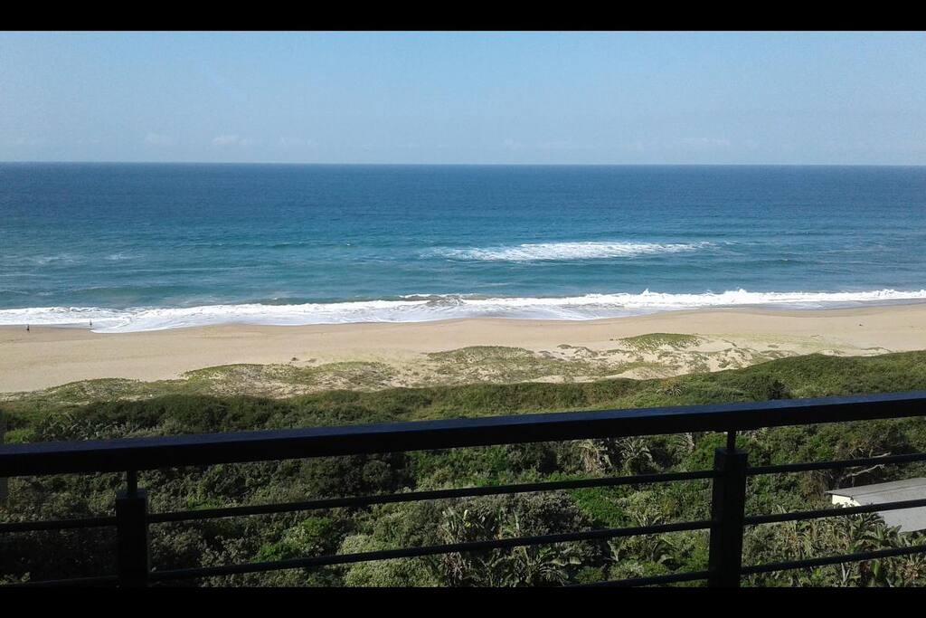 Sea view from balcony