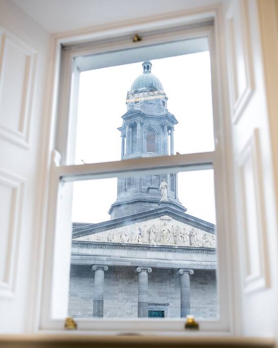A room with a view ----St. Mel's Cathedral View.