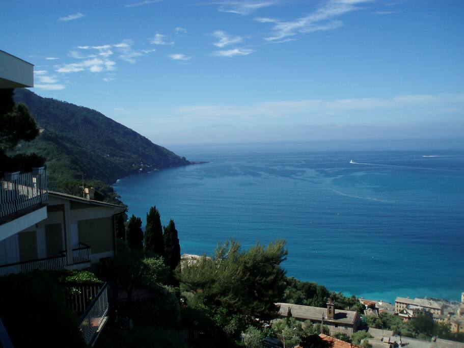 Panorama Punta Chiappa view
