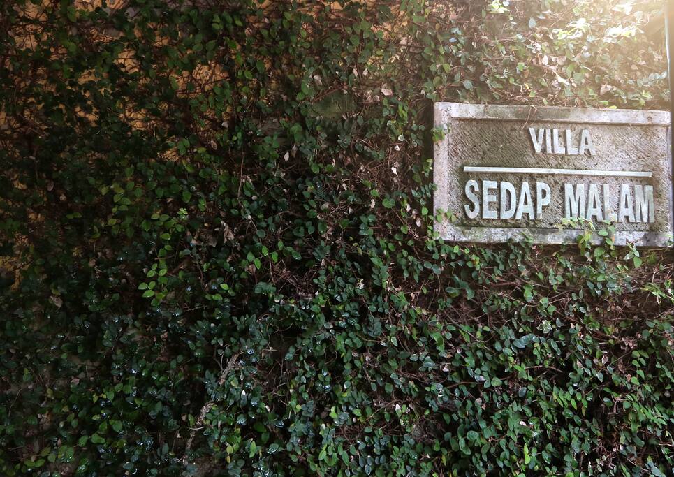 Entry to Villa