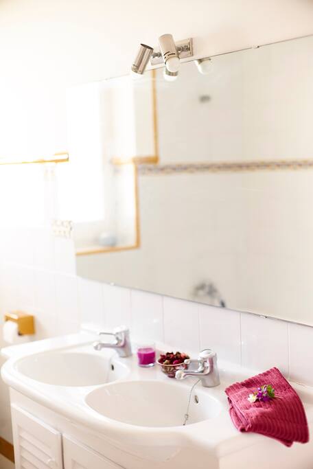 En suite bathroom