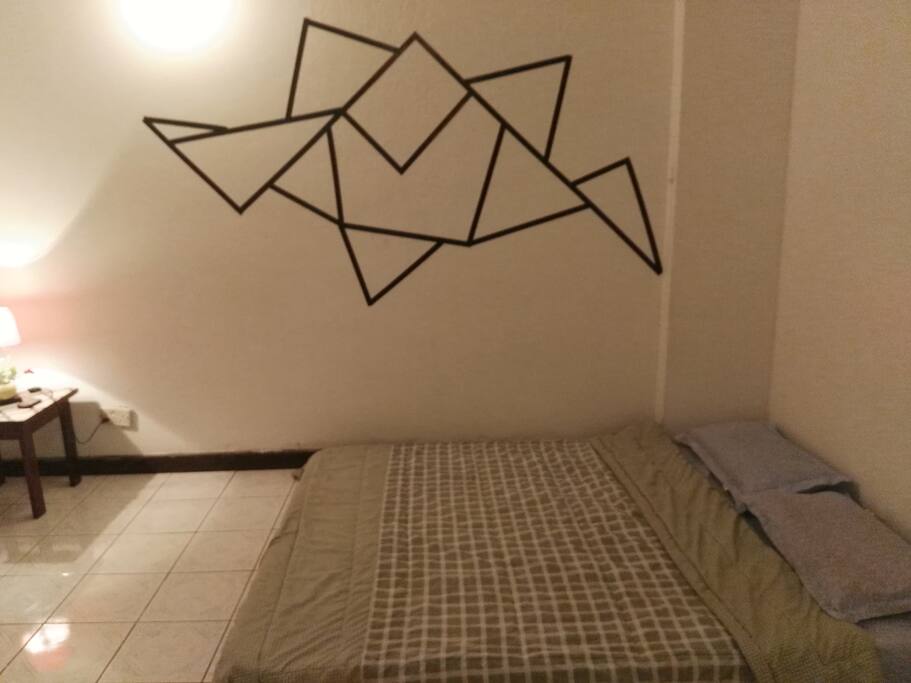 Master bedroom with private toilet