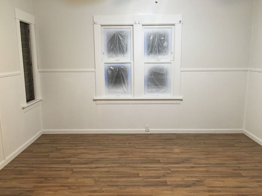 Picture of the room before furnishings