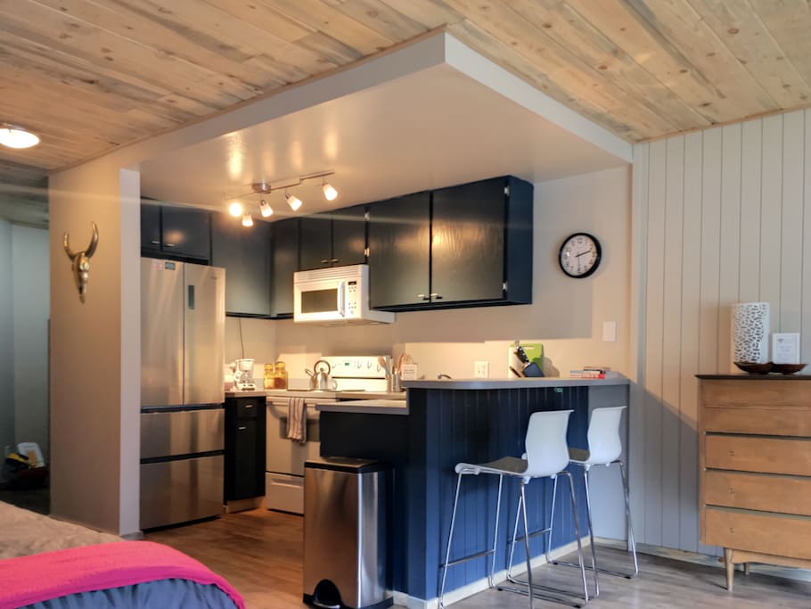 Remodeled kitchen, fully stocked