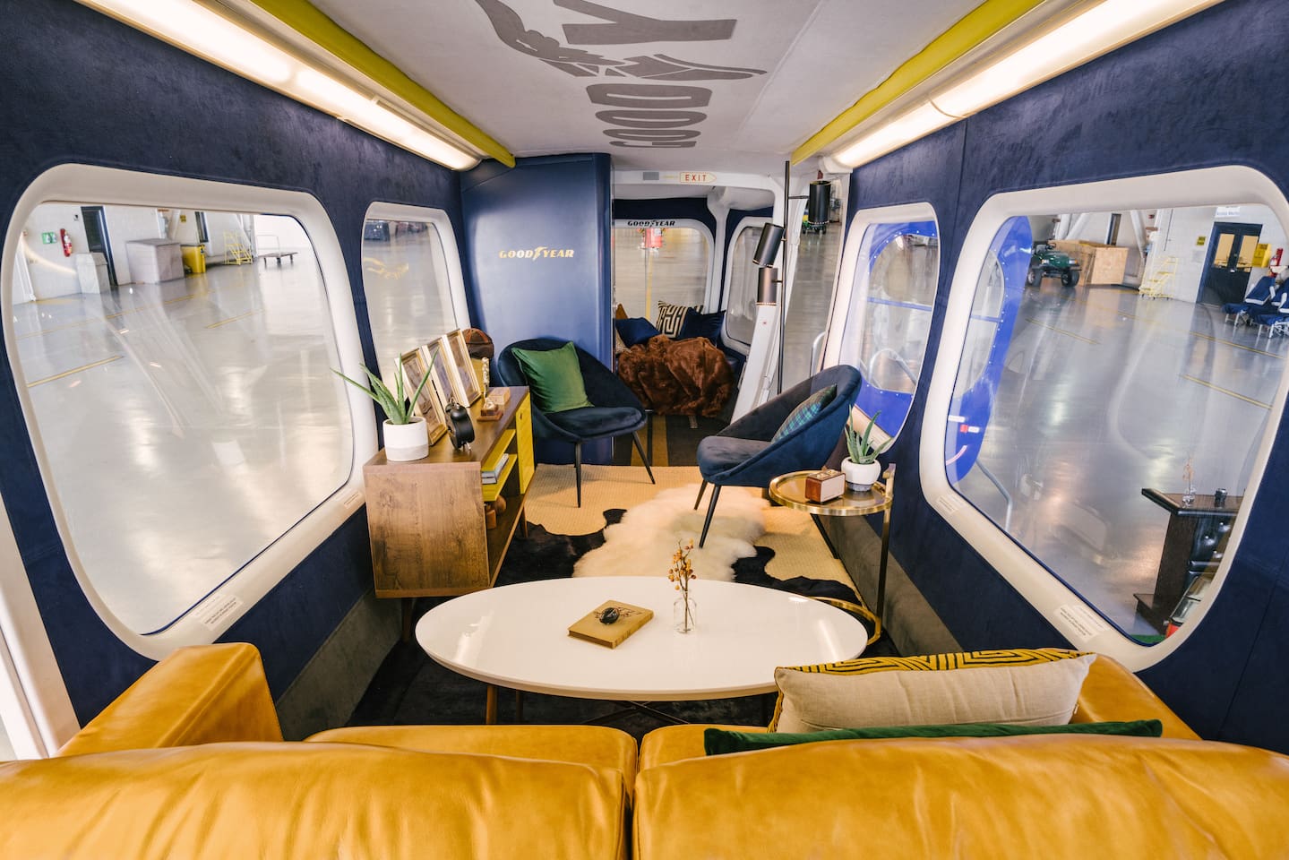 A Touchdown Stay in the Goodyear Blimp