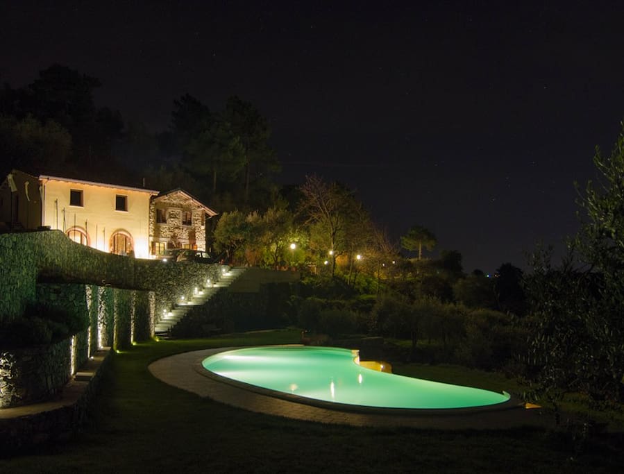 Here is how it looks in the summer nights