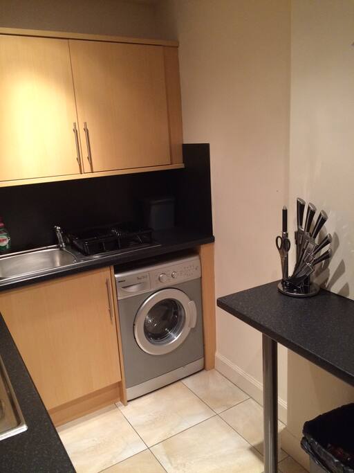 Fully-equipped kitchen for you to use