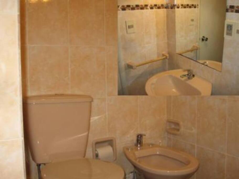 baño con duchero.