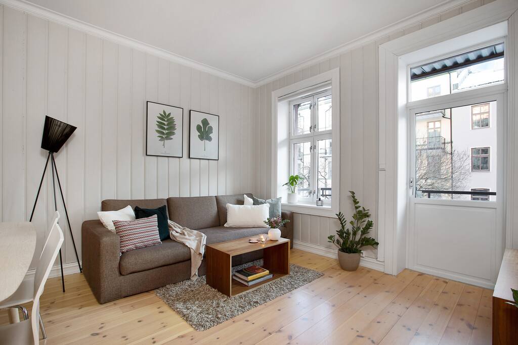 Living room towards balcony