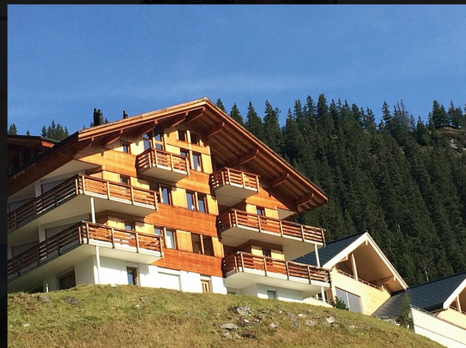 Summer view of the Chalet