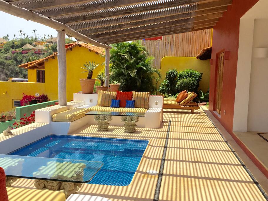 Patio and Pool