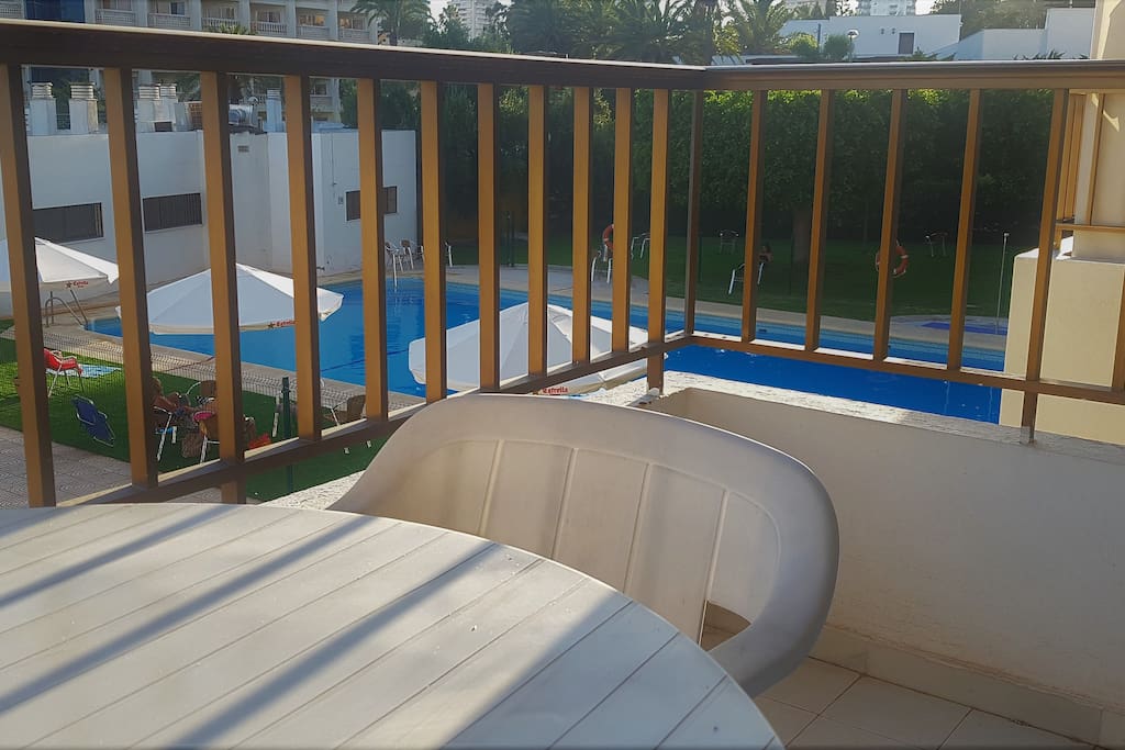 Vistas a la Piscina