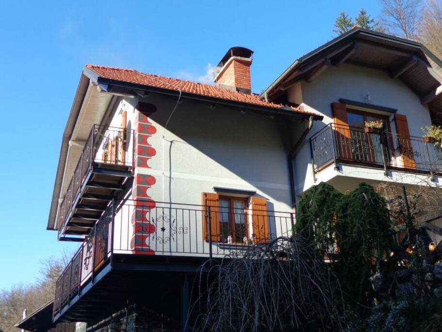 The main house