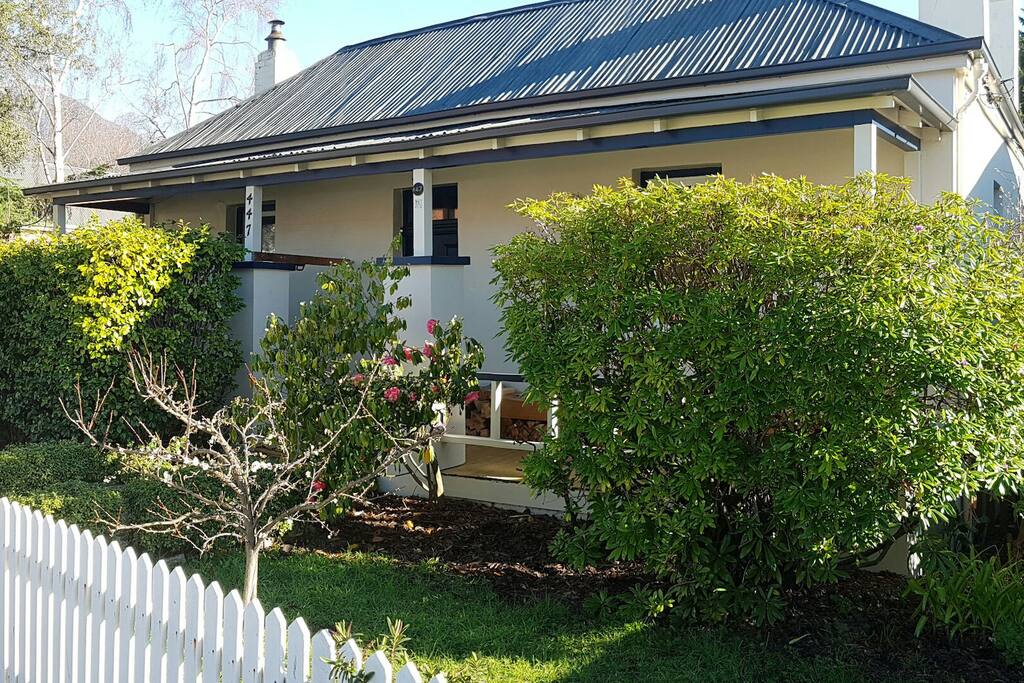 Street appearance of main house