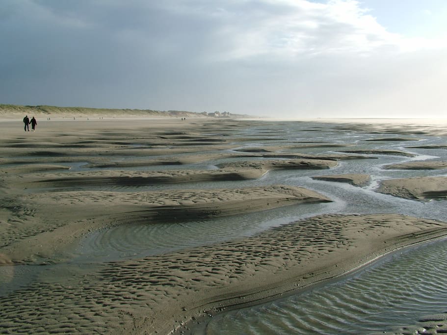 La plage entre Fort Mahon et Quend