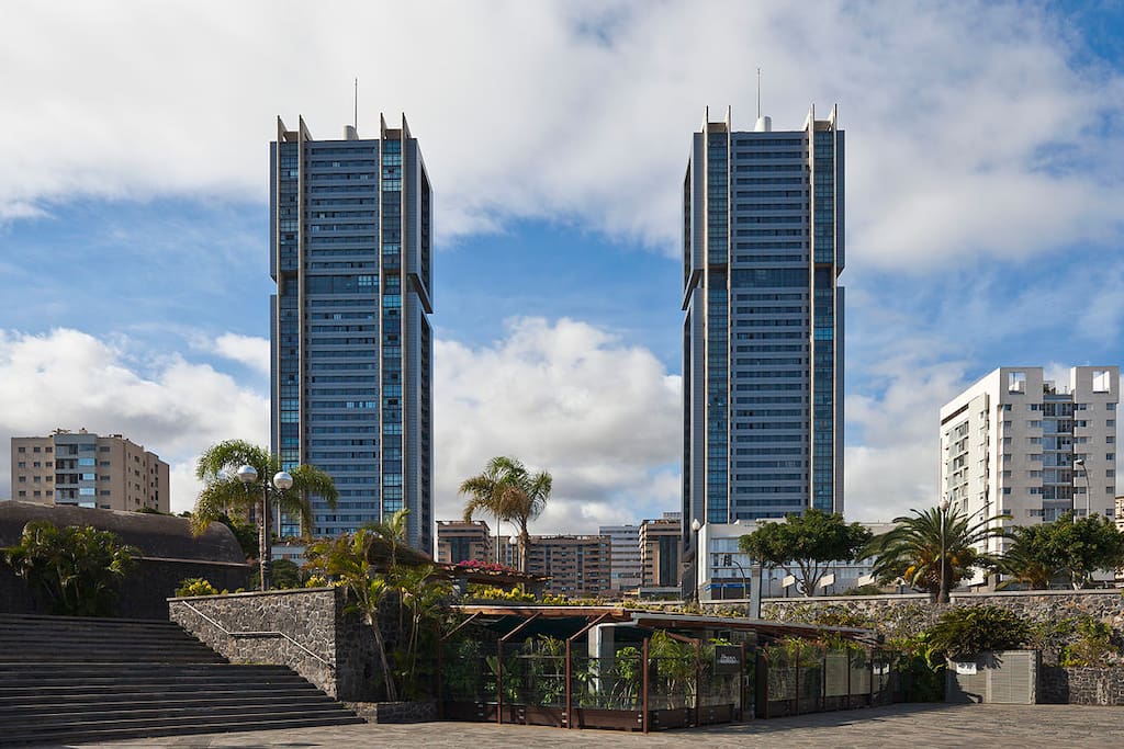 los edificios más altos de la isla con inmejorables vistas