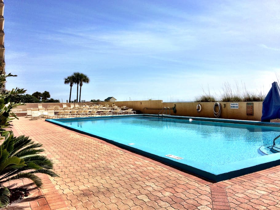 Pool and beach await!