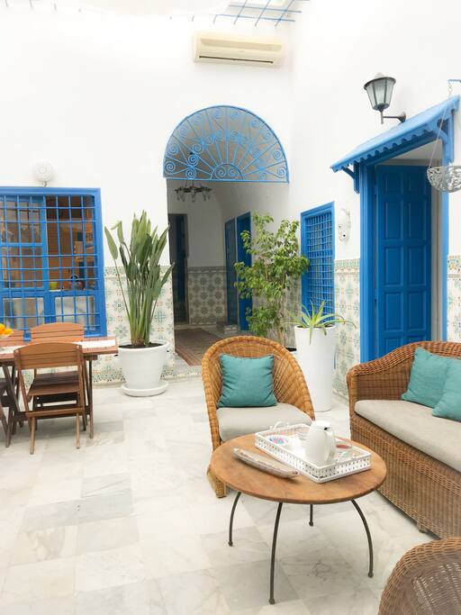 Dar Saydouna/ Patio lumineux au cœur de la maison