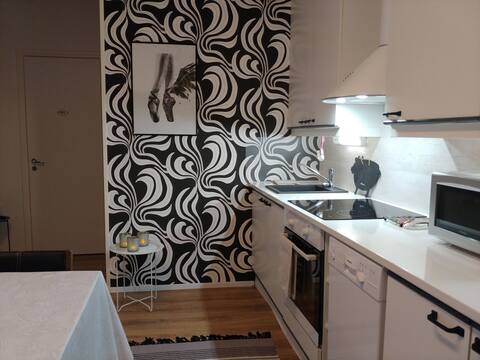 Popular Airbnb listing: Cozy apartment in the Old Town Hall in Pudasjärvi
