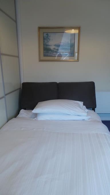If you wish to book. Please remember this is a sofabed from John Lewis, very sturdy. I hope you will like this, although it's not a real bed, but comfy to stay a few days