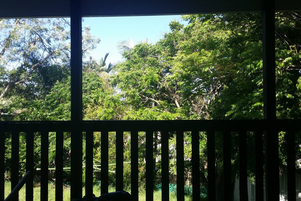 rear balcony