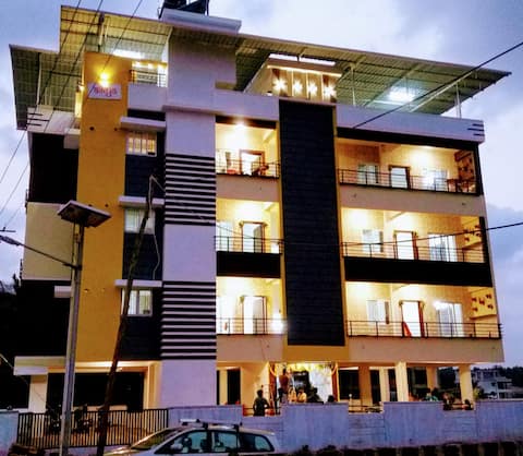 Sweet 2bhk air-conditioning apartment near Bejai