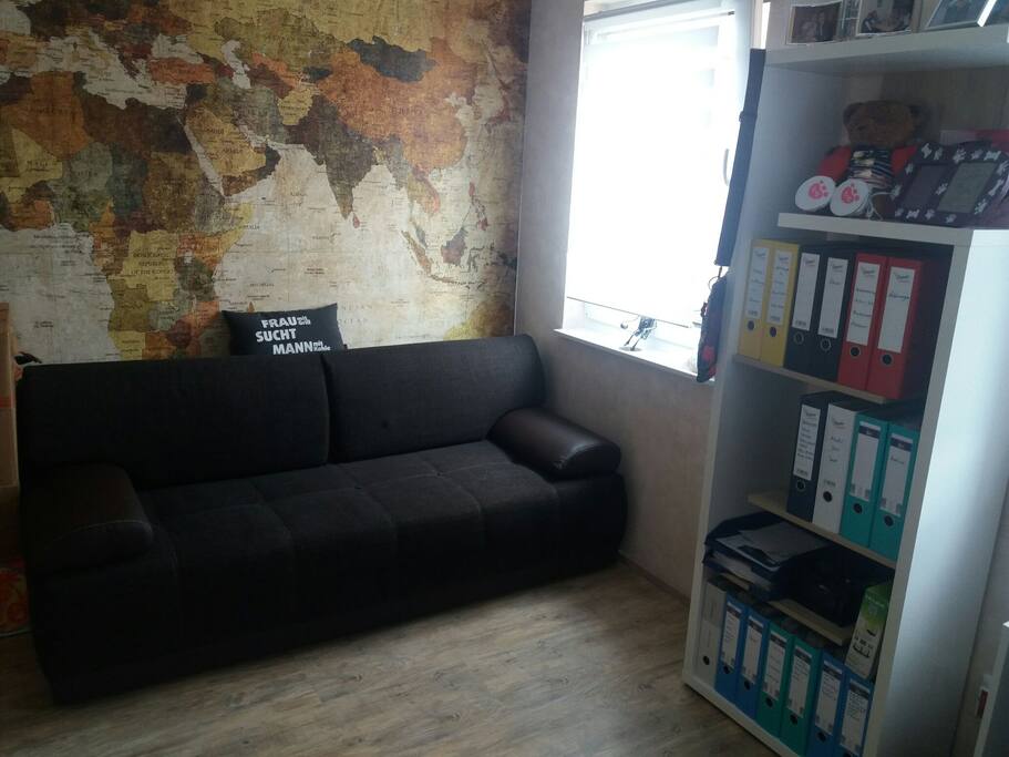 Schlafsofa im Gästezimmer